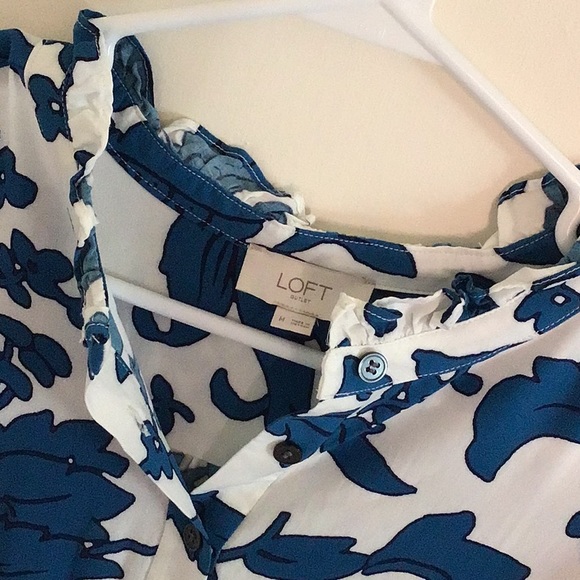 New, never worn Loft short sleeved dress, size medium - Picture 3 of 6